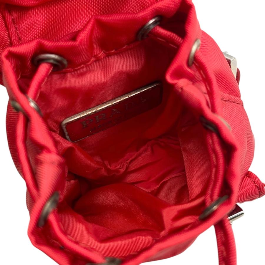 PRADA（プラダ） バッグチャーム バックパックモチーフ キーホルダー