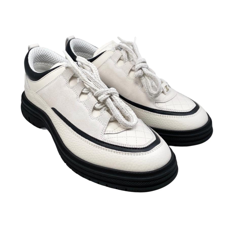 CHANEL シャネル スニーカー マトラッセ ココマーク G46258 37