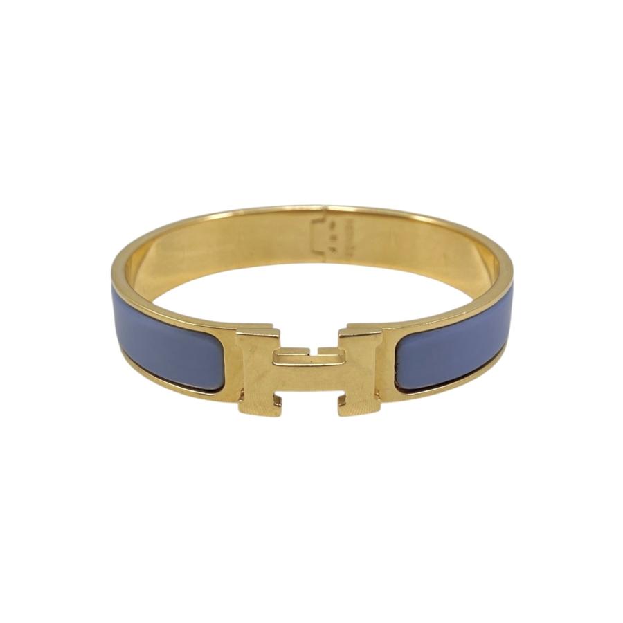 HERMES（エルメス） ブレスレット クリックH エナメル ブルー イエロー