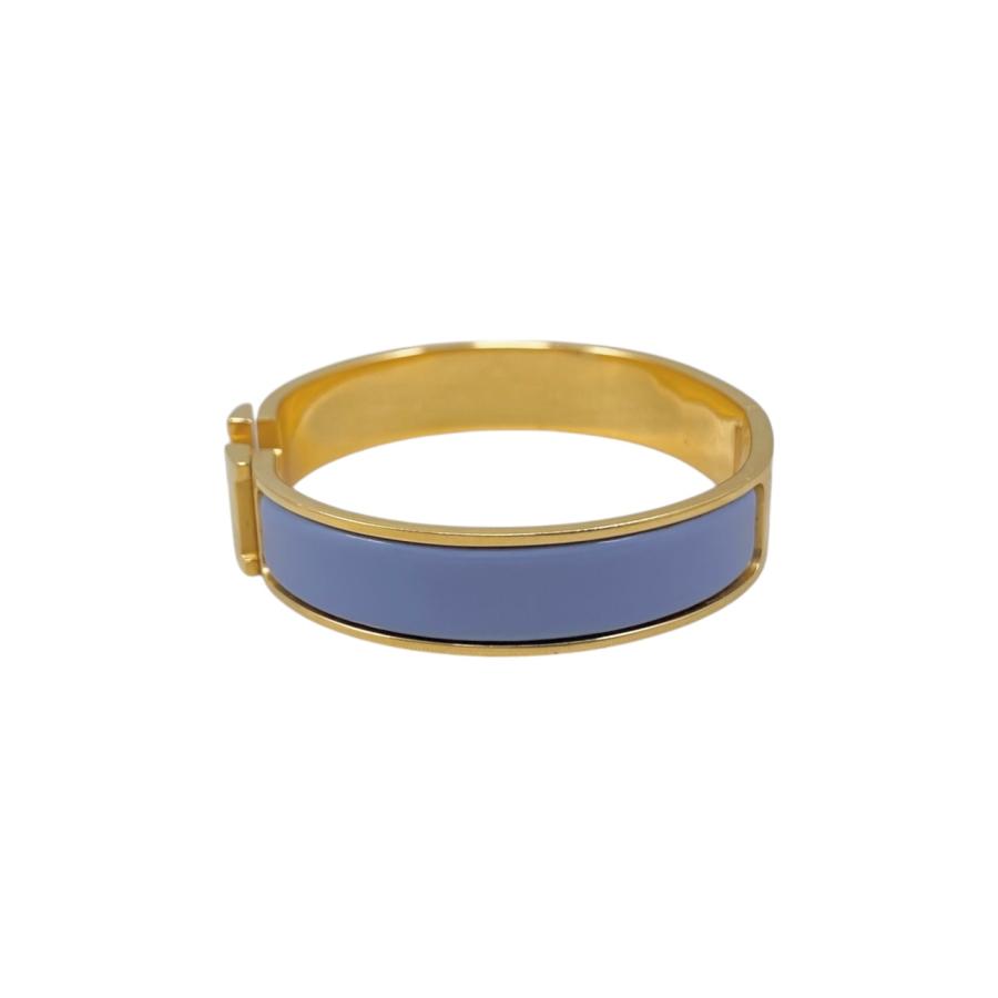 HERMES（エルメス） ブレスレット クリックH エナメル ブルー イエロー