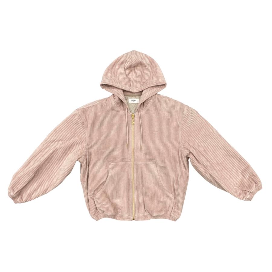 CELINE（セリーヌ） ジャケット トリオンフ刺繍 コーデュロイ ジップ