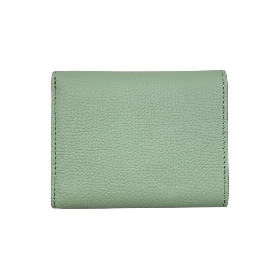 LOEWE ロエベ 三つ折り財布 緑 トライフォールド アナグラム