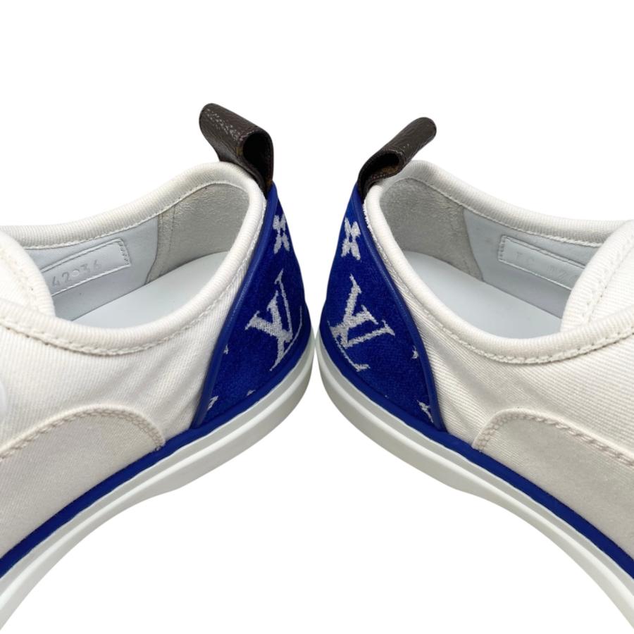 Louis Vuitton スニーカーGO0280 36 LOUIS VUITTON(ルイヴィトン) LV SKATE LINE SNEAKER GO 1202 スケート