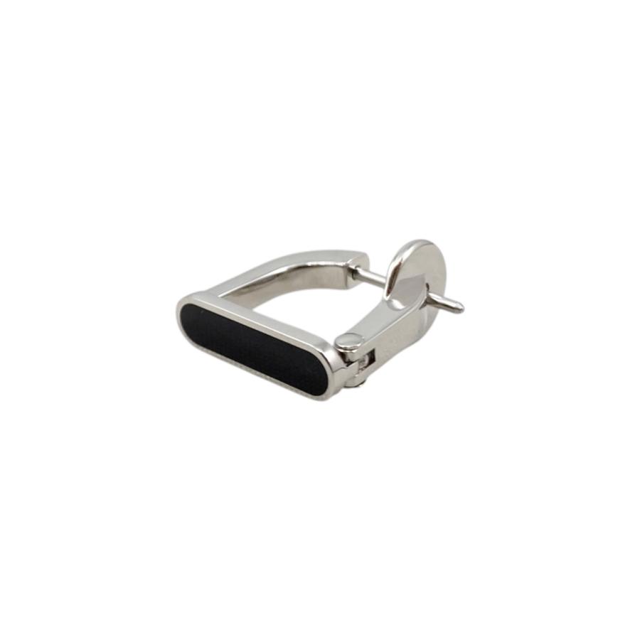 HERMES エルメス Habascule シングルピアス ブラック HERMES エルメス Habascule シングルピアス ブラック