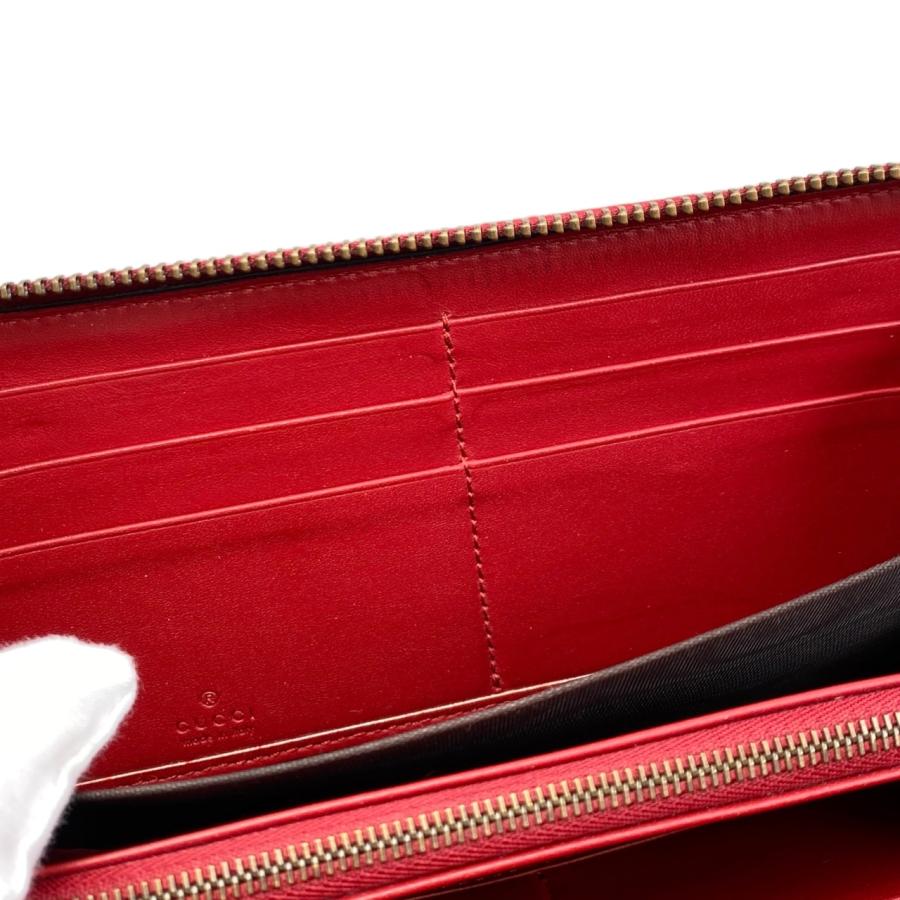 GUCCI グッチ クイーン マーガレット ラウンドファスナー 長財布 GUCCI（グッチ） 長財布 クイーンマーガレット ラウンドファスナー