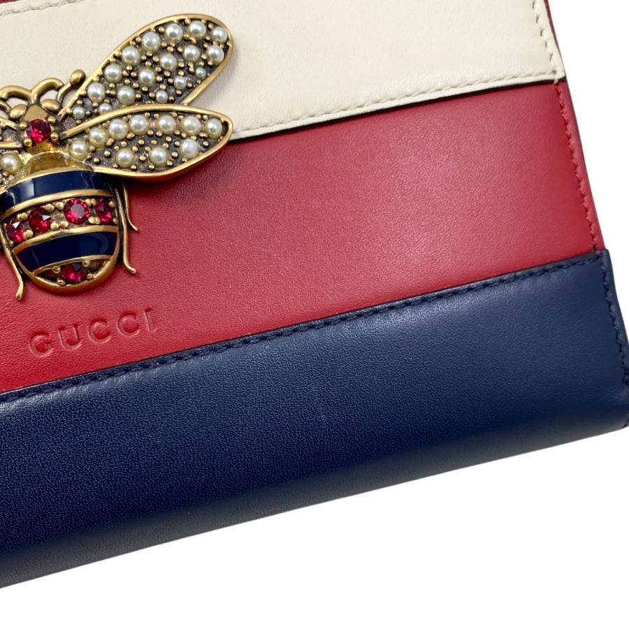 GUCCI 長財布　クイーンマーガレットラウンドファスナー GUCCI（グッチ） 長財布 クイーンマーガレット ラウンドファスナー
