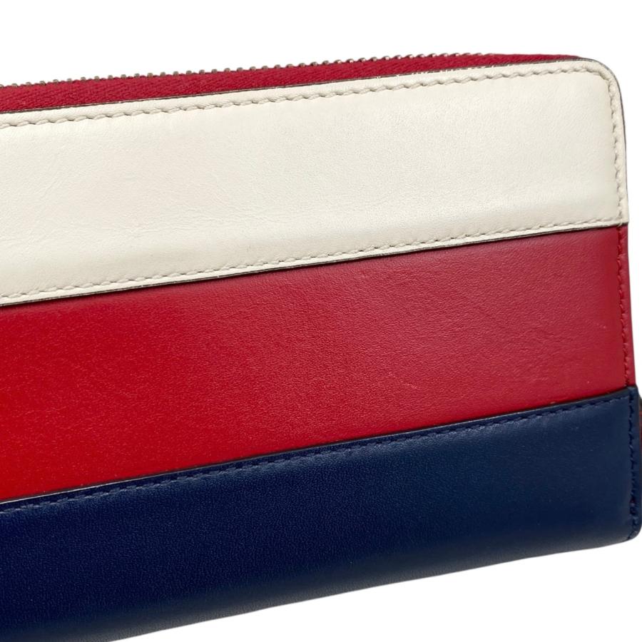 Gucci 長財布 レッド ラウンドファスナー GUCCI（グッチ） 長財布 クイーンマーガレット ラウンドファスナー