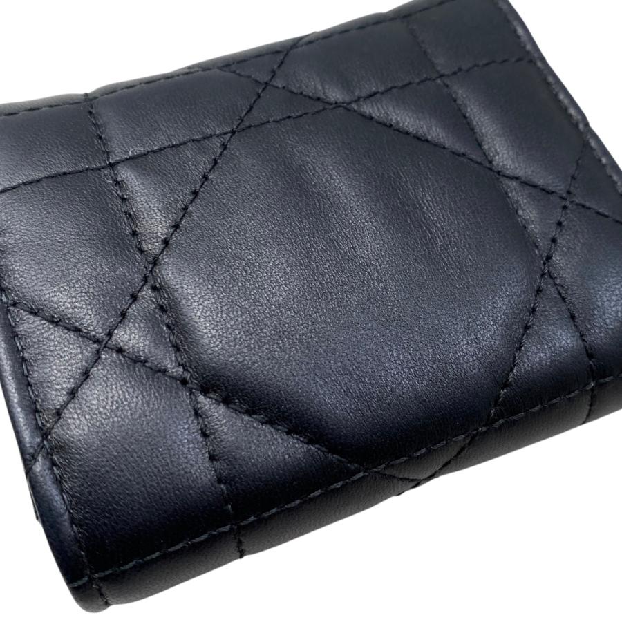 Christian Dior クリスチャンディオール 3つ折り財布 カロ