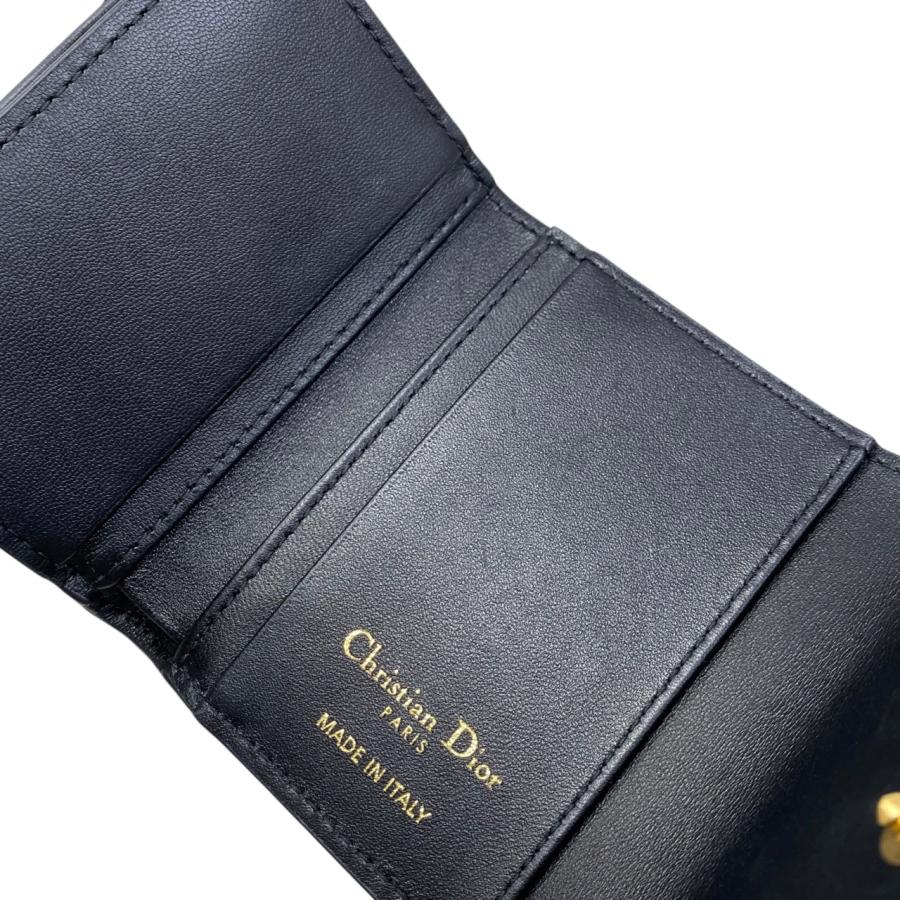 Christian Dior クリスチャンディオール 3つ折り財布 カロ