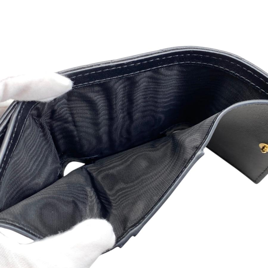 Christian Dior クリスチャンディオール 3つ折り財布 カロ