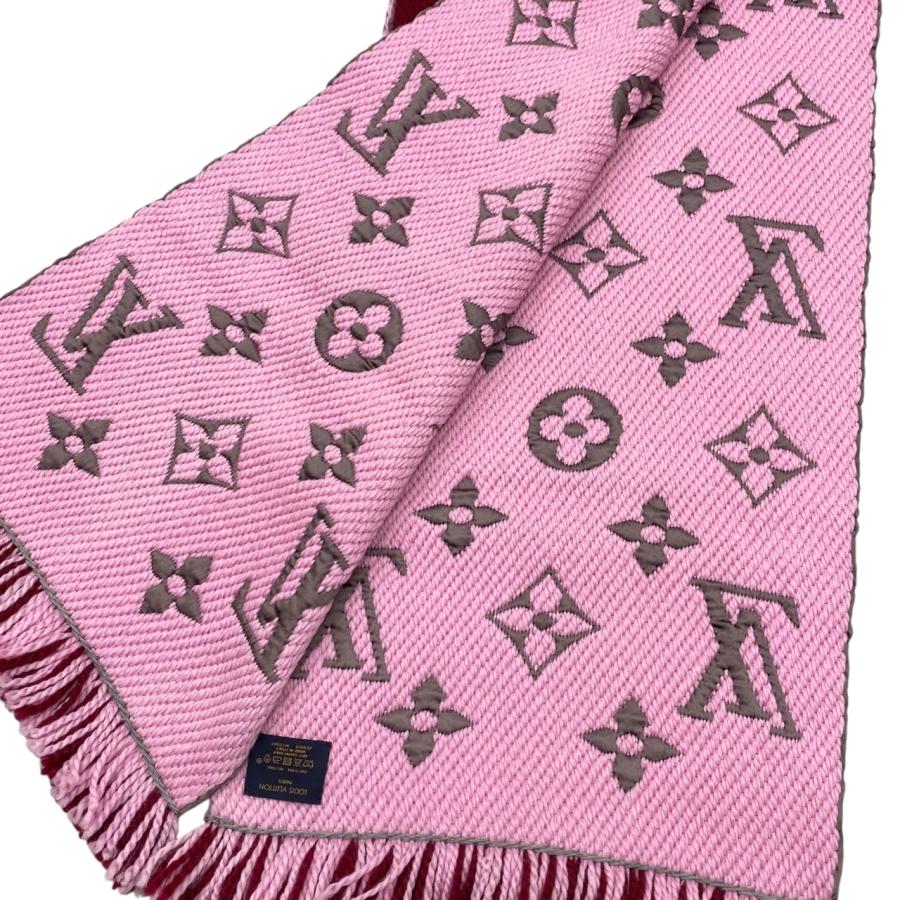 LOUIS VUITTON ルイヴィトン マフラー エシャルプ・ロゴマニア デュオ