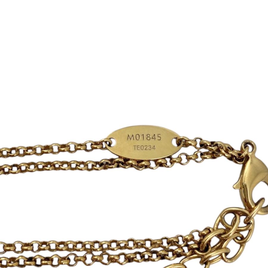 LOUIS VUITTON ルイヴィトン ネックレス・レディ LV M01845 モノグラム