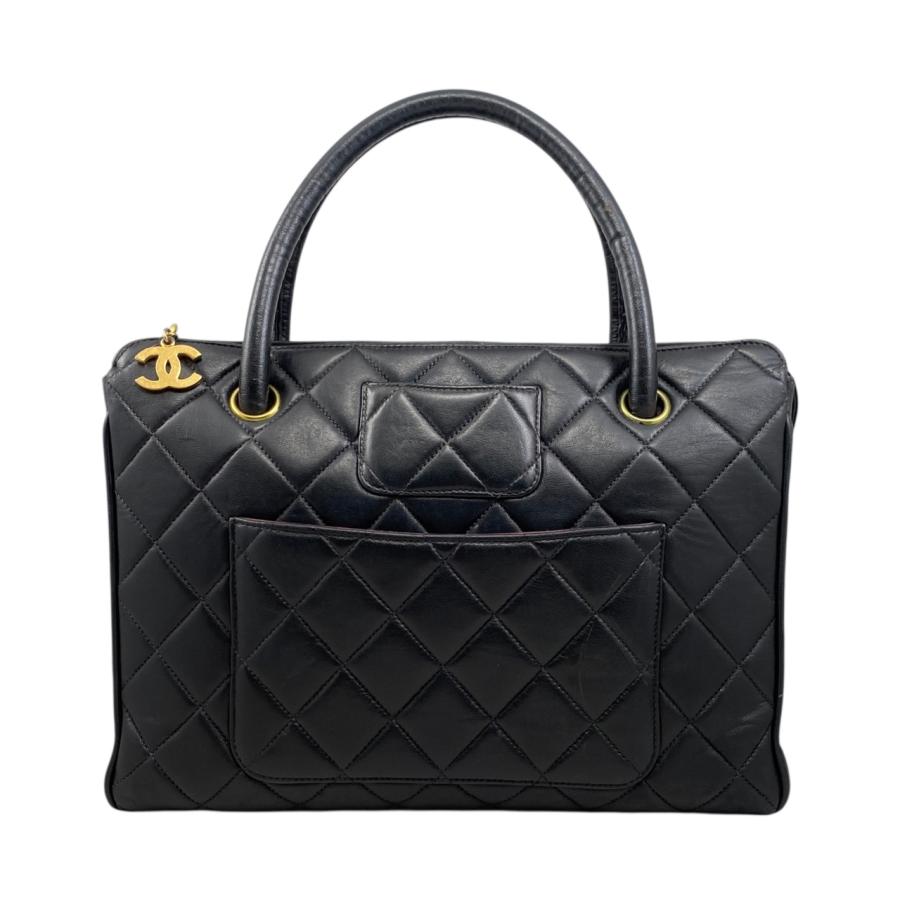 CHANEL（シャネル） ハンドバッグ マトラッセ ラムスキン ココマーク 