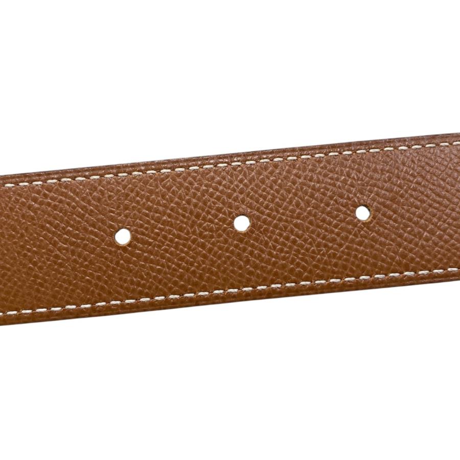 HERMES エルメス ベルト リバーシブル バックル ○Z刻印 レザー Hロゴ