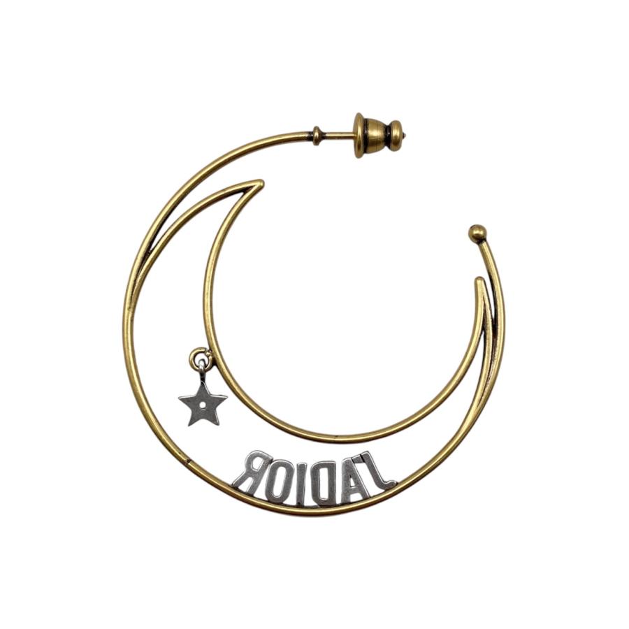 Dior 月と星 フープピアス Dior 月と星 フープピアス