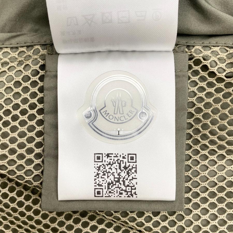 モンクレール パーカー メリア ジャケット J10931A00092 597JT 2サイズ ポリエステル カーキ グリーン MELIA MONCLERの画像