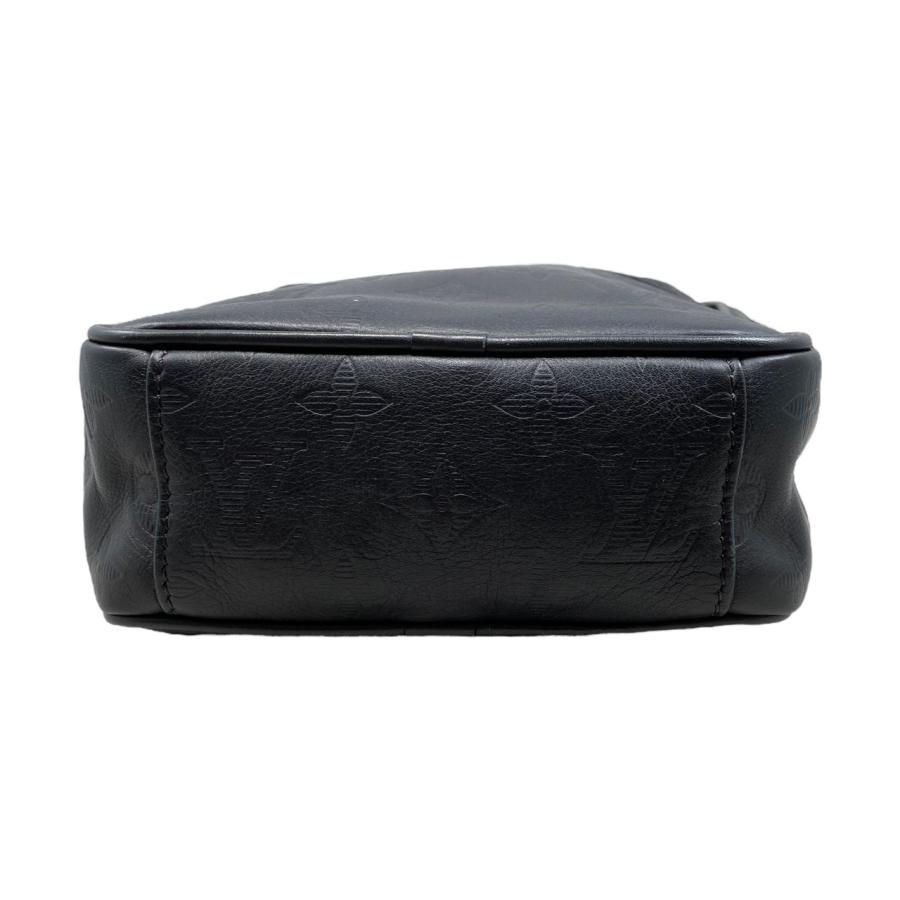 ✨美品✨　ルイヴィトン ダヌーブPM モノグラムシャドウ 黒 M43681 ルイヴィトンダヌーブ PM 43036 黒 メンズ レザー ショルダーバッグ