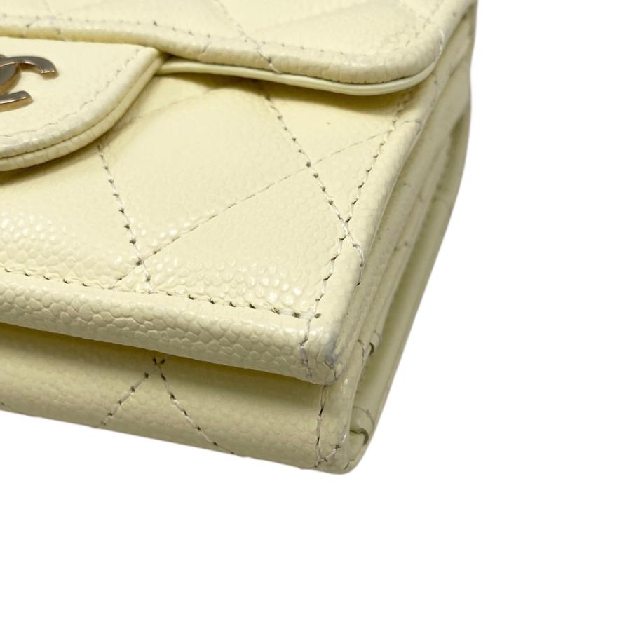 CHANEL シャネル 3つ折り財布 クラシック スモールフラップ ウォレット