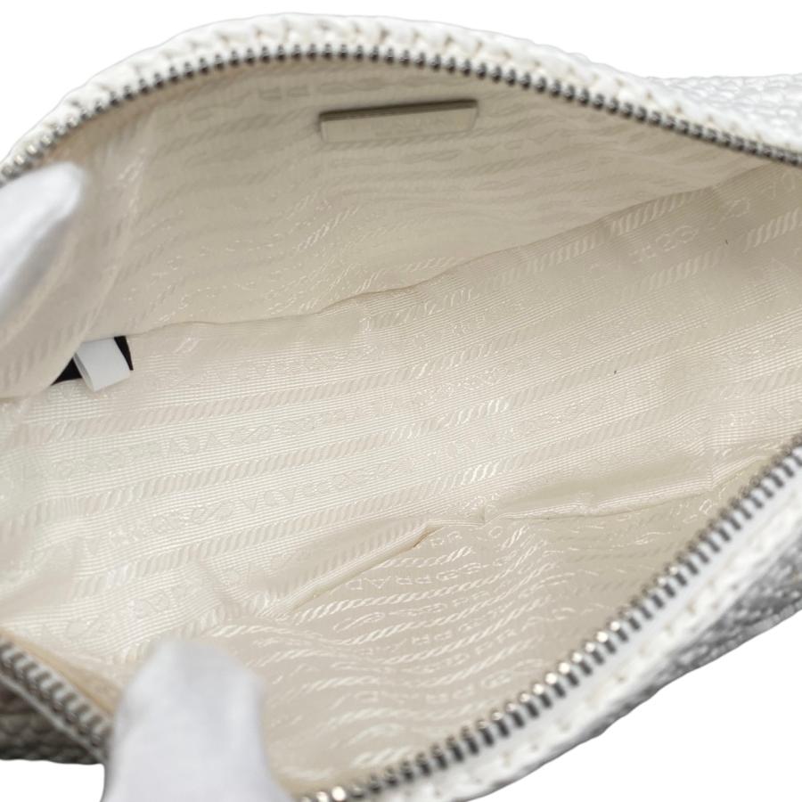 PRADA（プラダ） ショルダーバッグ トライアングル 1BH190 ラフィア