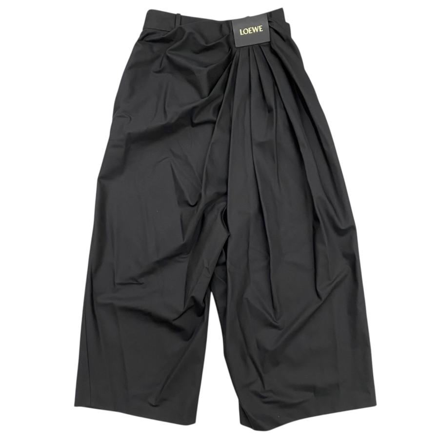 LOEWE（ロエベ） パンツ ドレープ S540Y04XLP 34サイズ ハンドギャザー