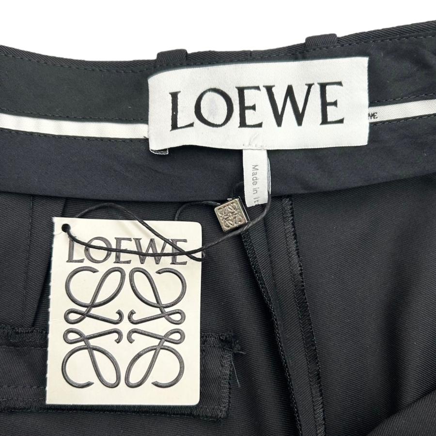 LOEWE（ロエベ） パンツ ドレープ S540Y04XLP 34サイズ ハンドギャザー