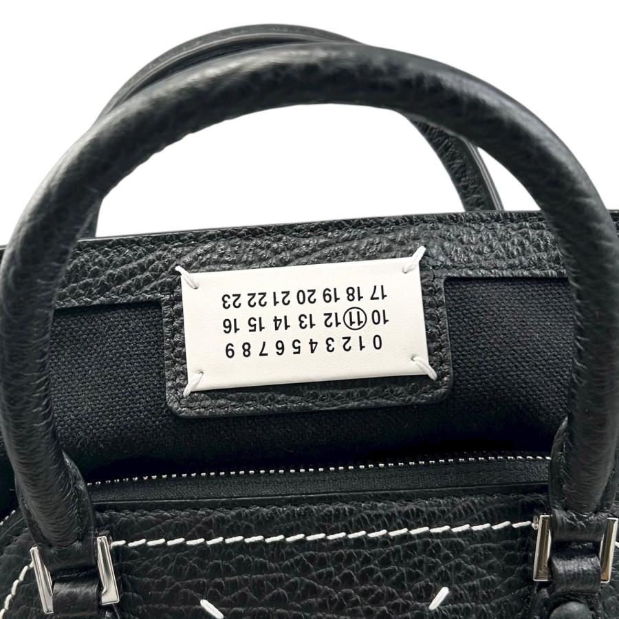 入手困難✨ メゾンマルジェラ ショルダーバッグ 5AC カーフレザー ブラック メゾンマルジェラ】5AC レザーショルダーバッグ スモール – GQ SHOP