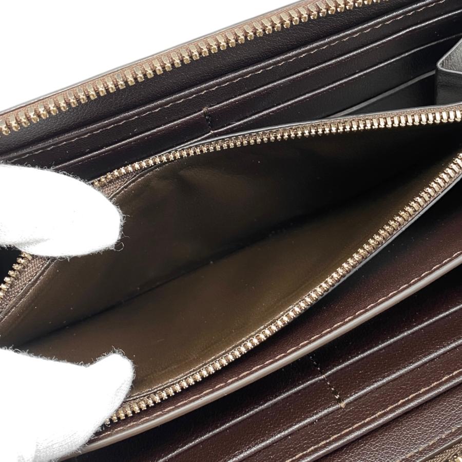 ☆美品☆ベルルッティ イタウバ　長財布　モクモクダークブルー　　ゴールド Berluti（ベルルッティ） 美品 イタウバ カリグラフィ スクリット
