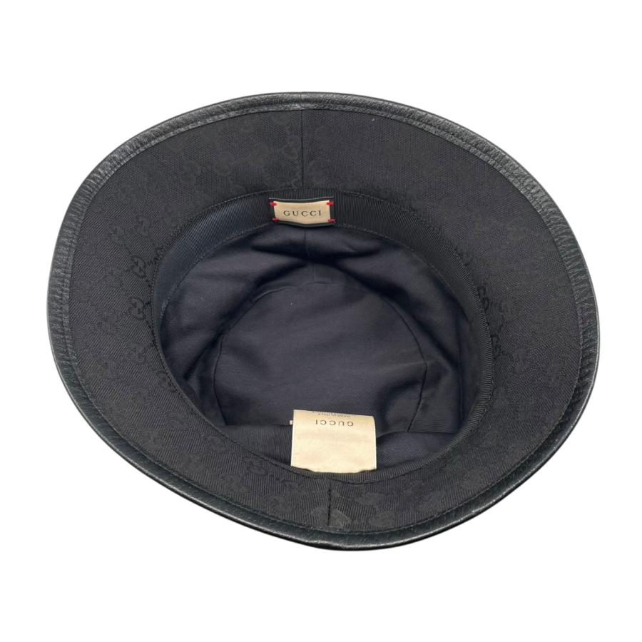 GUCCI（グッチ） 帽子 GGキャンバス バケットハット 576587 Lサイズ