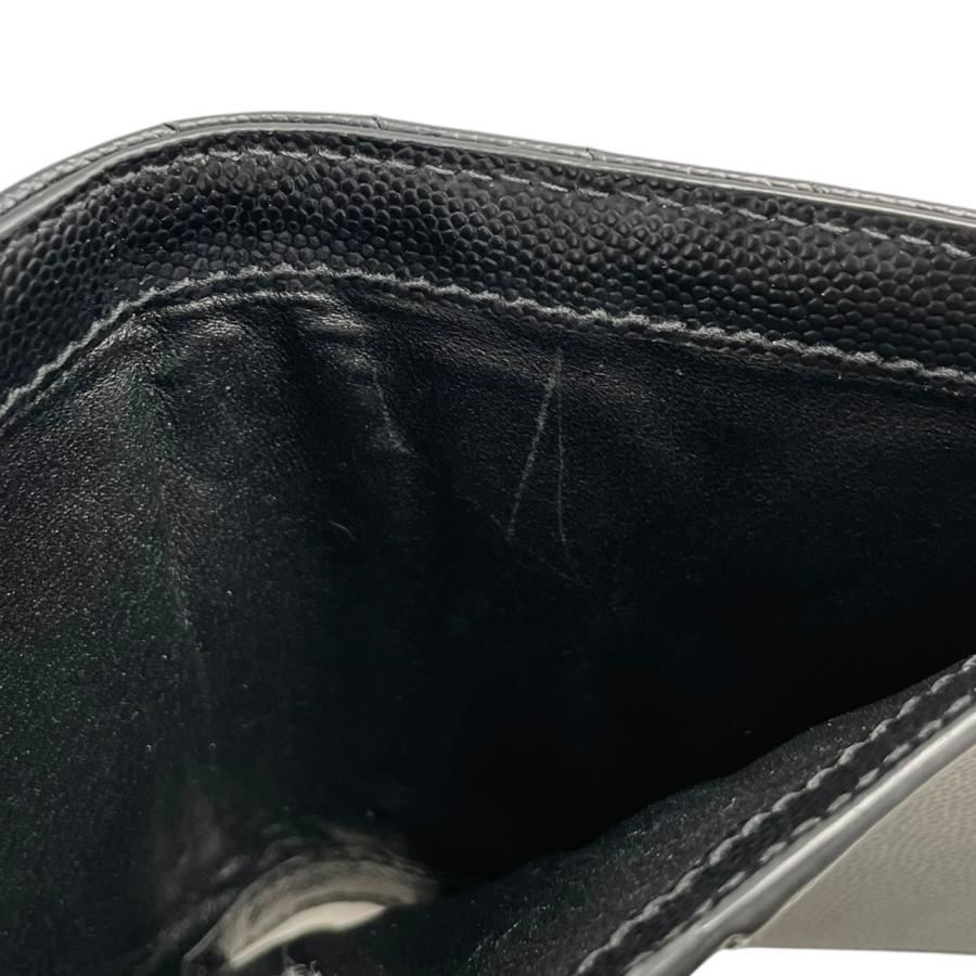 SAINT LAURENT サンローラン 3つ折り財布 モノグラム コンパクト