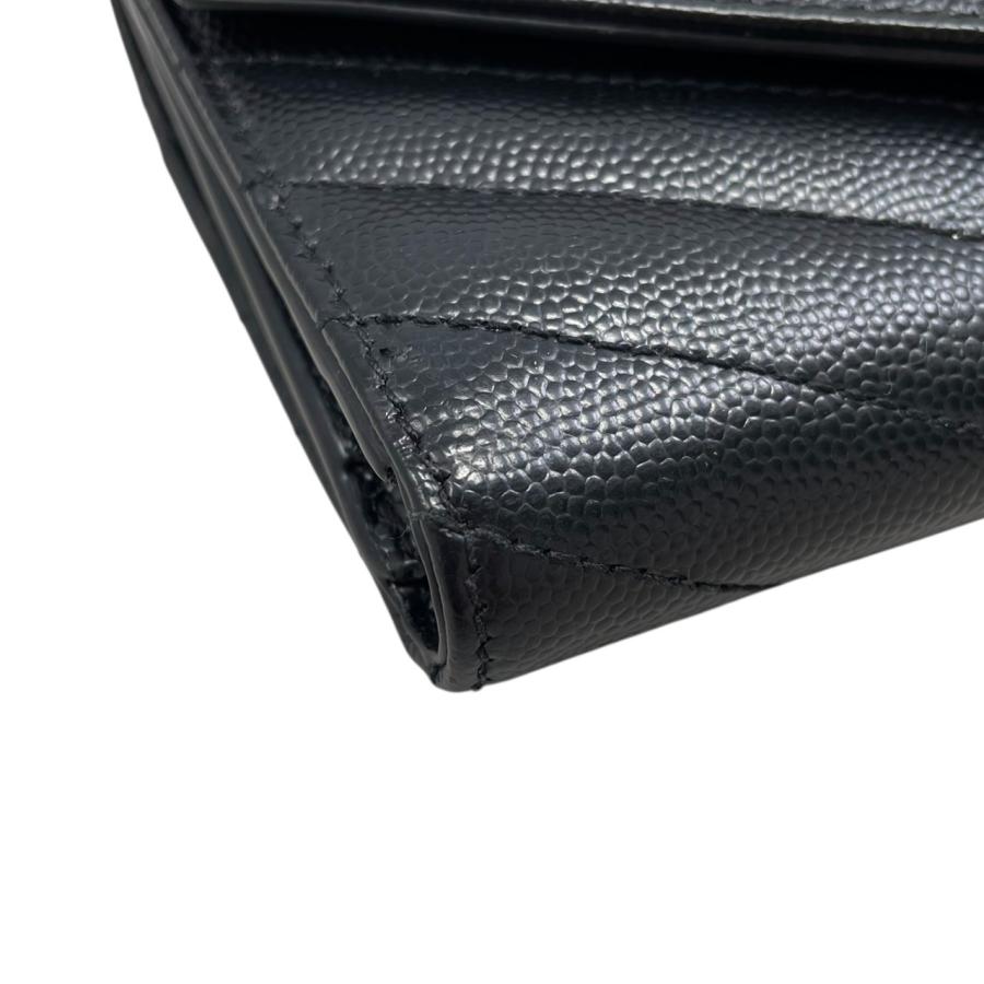SAINT LAURENT サンローラン 3つ折り財布 モノグラム コンパクト