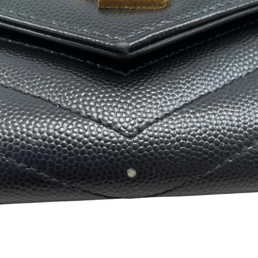 SAINT LAURENT サンローラン 3つ折り財布 モノグラム コンパクト