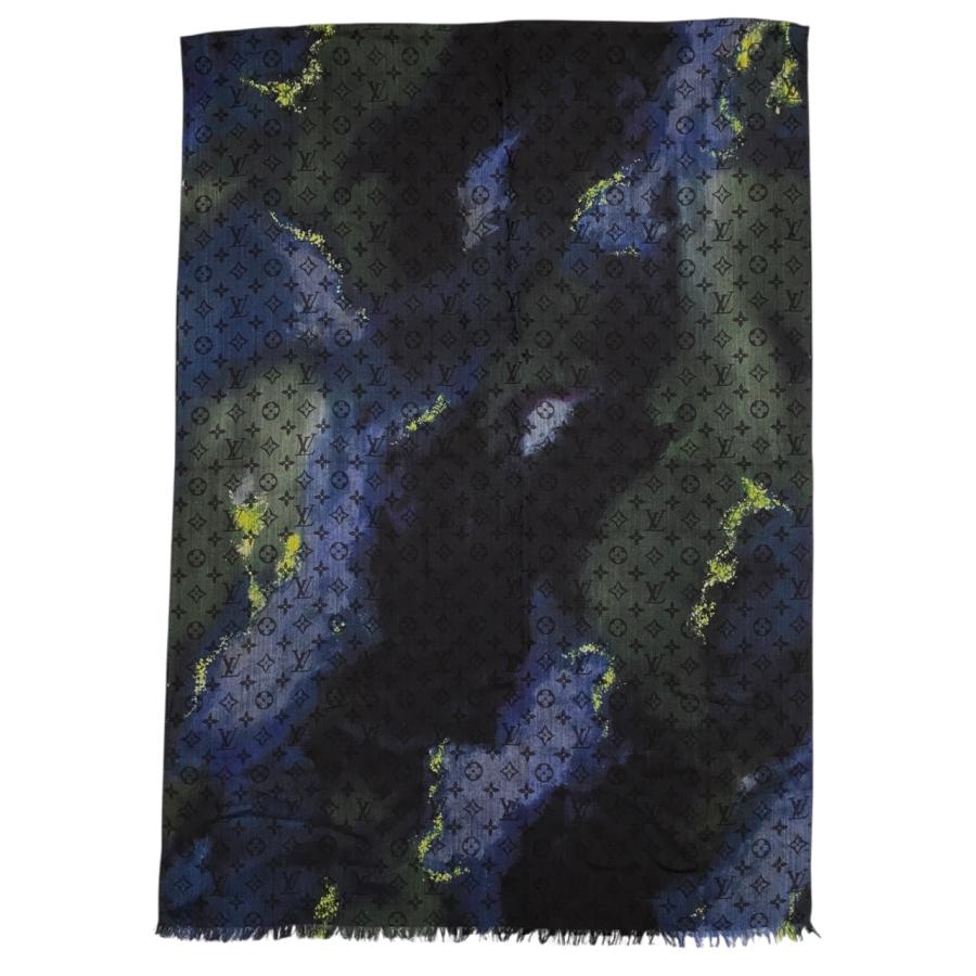 ルイヴィトン　LV シルク　大判ストール　モノグラム LOUIS VUITTON（ルイ・ヴィトン） ストール ショール エトール
