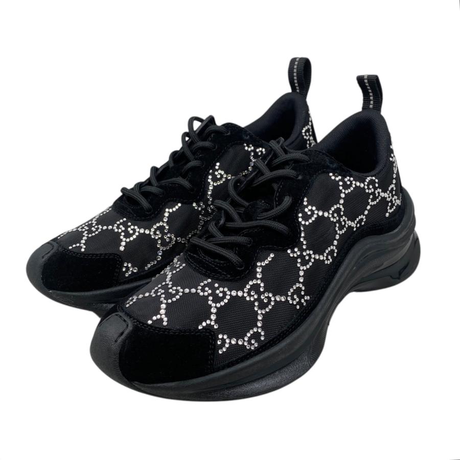 GUCCI（グッチ） スニーカー RUN GGクリスタル 758088 34 1/2サイズ