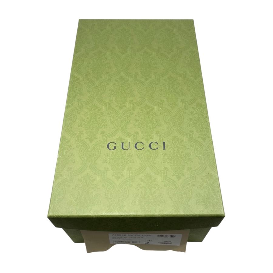 GUCCI（グッチ） スニーカー RUN GGクリスタル 758088 34 1/2サイズ