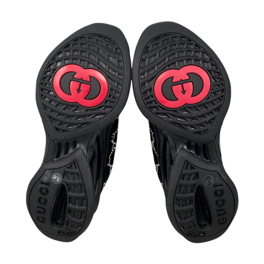 GUCCI（グッチ） スニーカー RUN GGクリスタル 758088 34 1/2サイズ