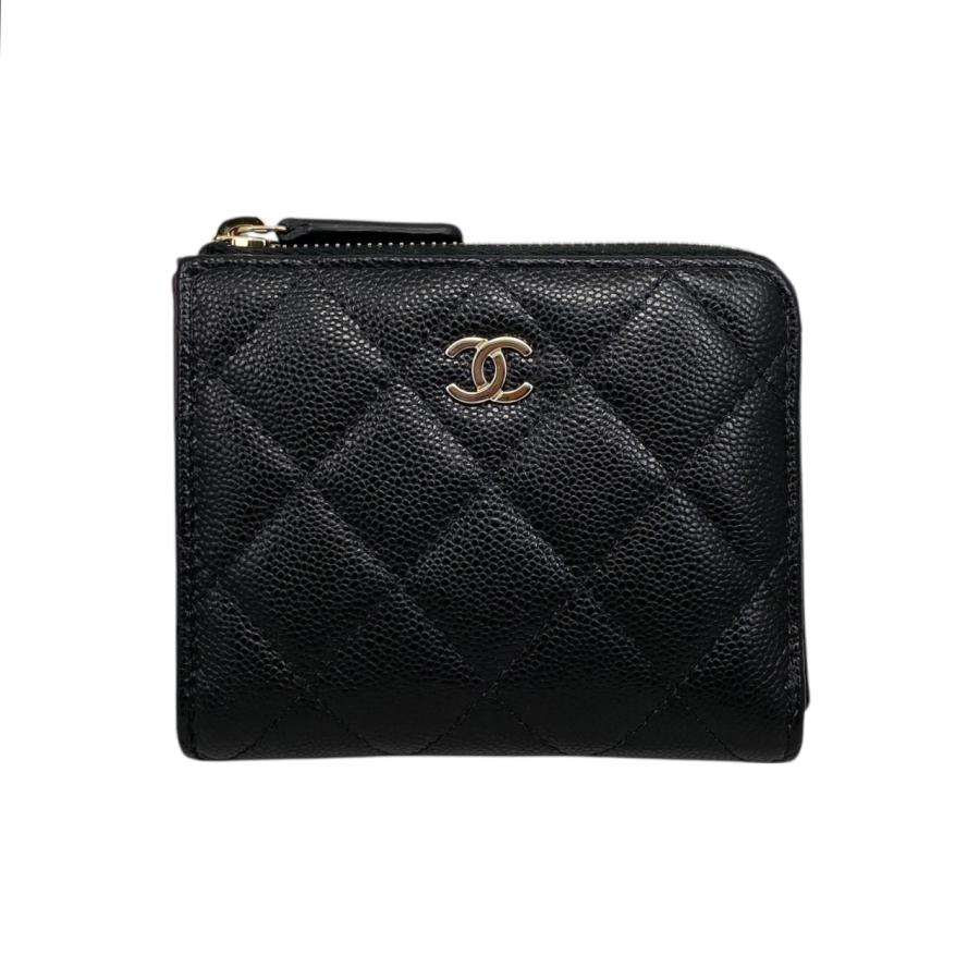 シャネル マトラッセ キャビアスキン iPhone12Proケース カードケース 本日限定セール CHANEL シャネル マトラッセキャビアスキン