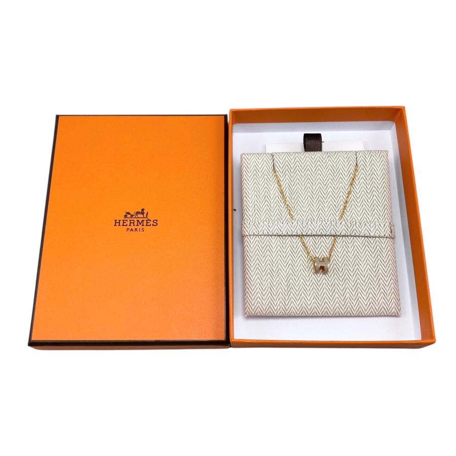 HERMES（エルメス） ネックレス ミニポップH アッシュ H147992F 55