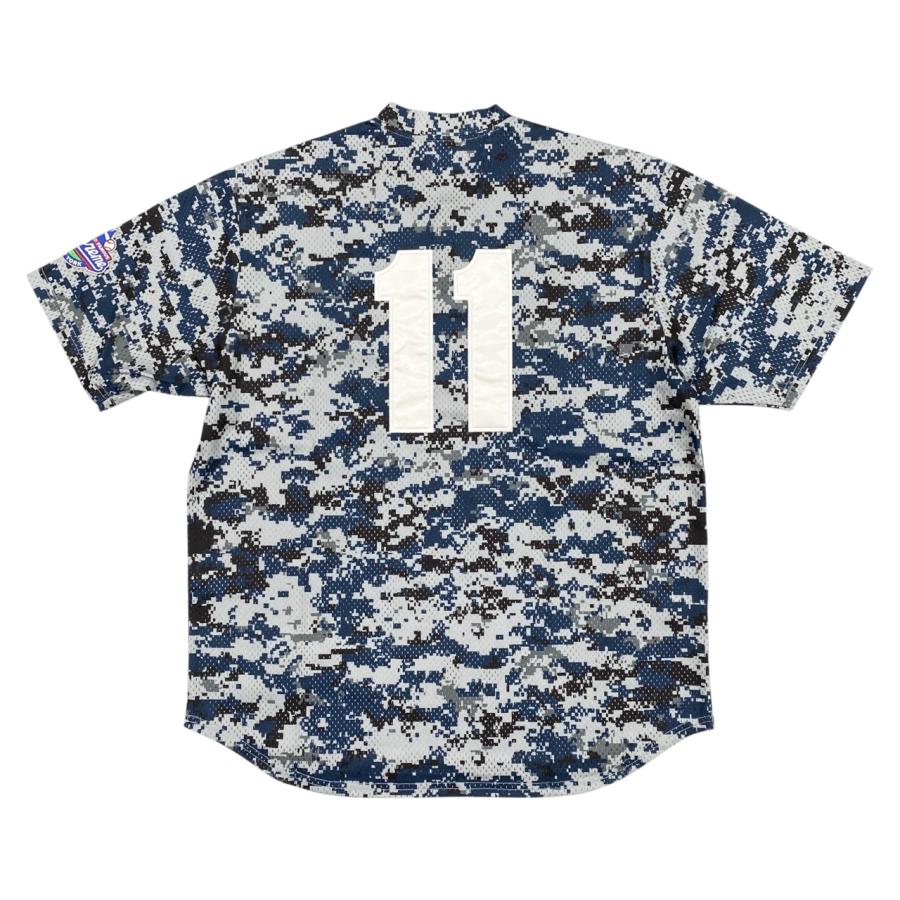 Supreme カモベースボールシャツ Supreme（シュプリーム） 半袖シャツ Sロゴ ベースボール ヘンリー M