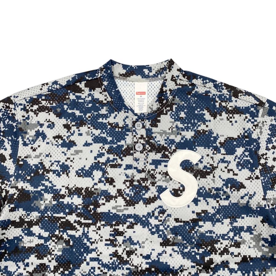 新品未開封 25ss Supreme S Logo Henley camo S Supreme（シュプリーム） 25SS S Logo Baseball Henley カモフラージュ