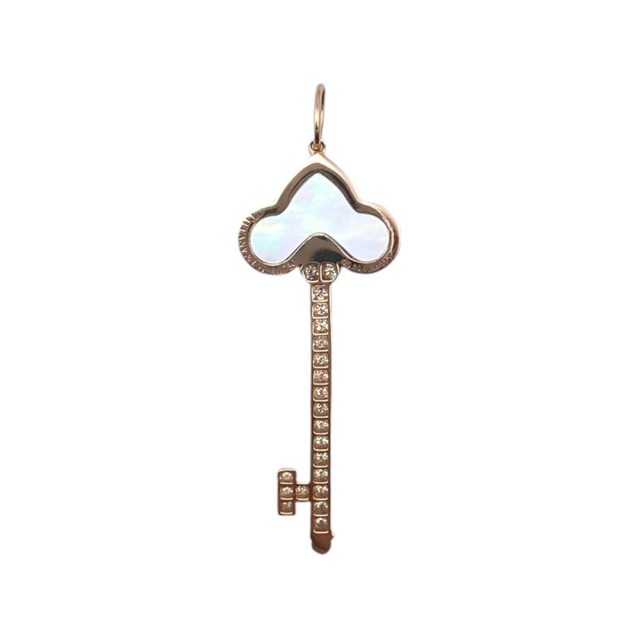 TIFFANY&Co.（ティファニー） ペントップ フルール ド リス キー Au750