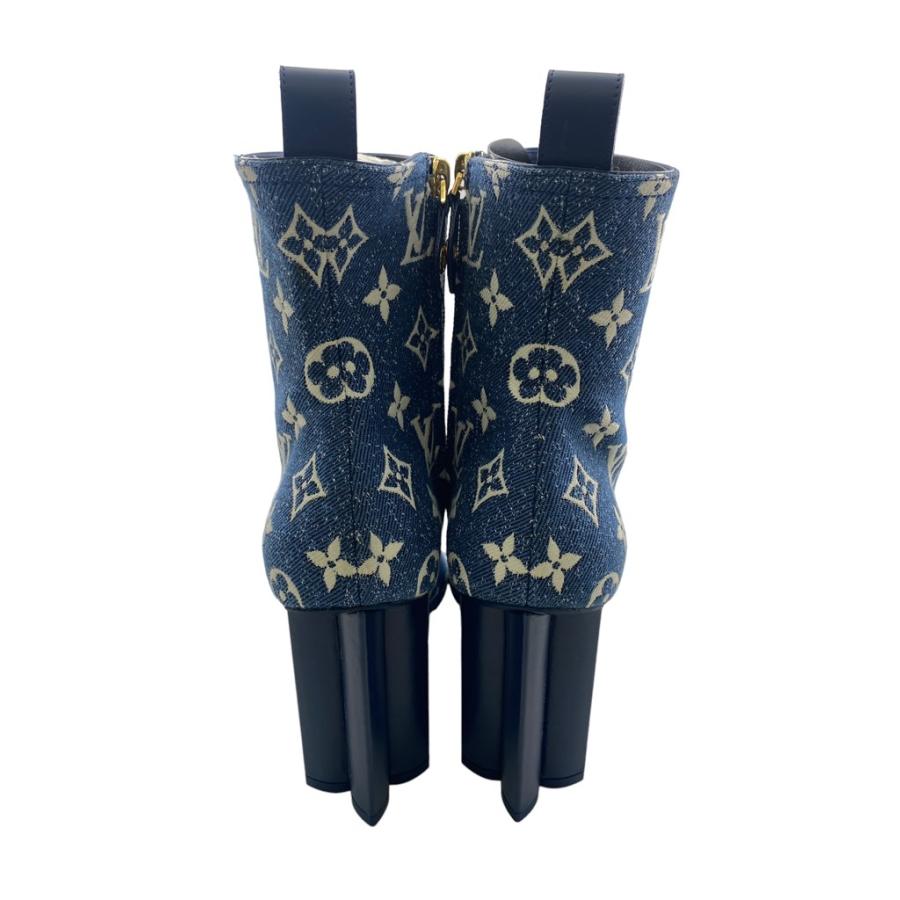 LOUIS VUITTON ルイヴィトン 1A9PXY シルエットラインアンクルブーツ 