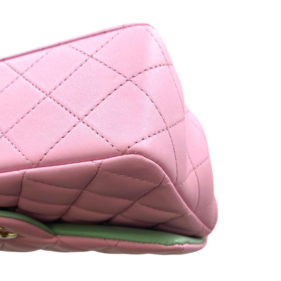 CHANEL シャネル ショルダーバッグ トップハンドル ミニフラップ CHANEL シャネル ショルダーバッグ トップハンドル ミニフラップ