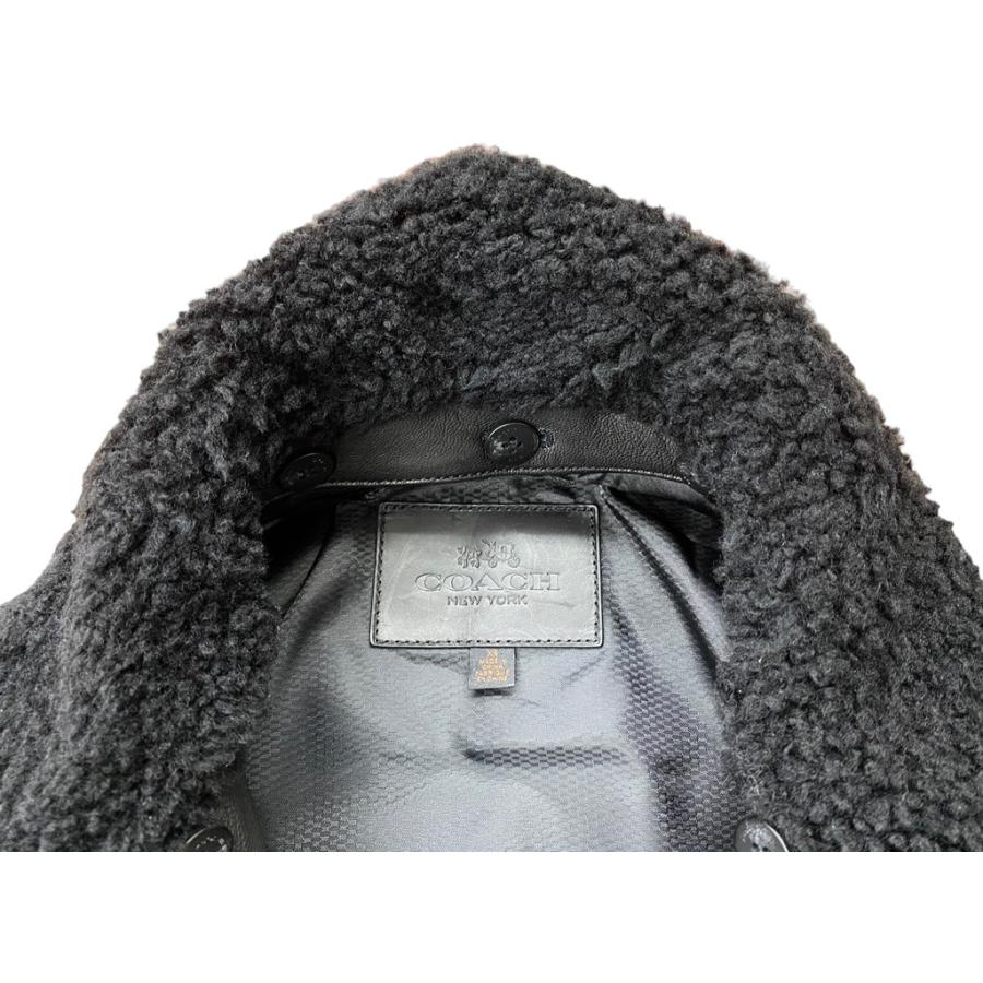 COACH コーチ F84862 TYPE G-1 ブラック レザージャケット フライト