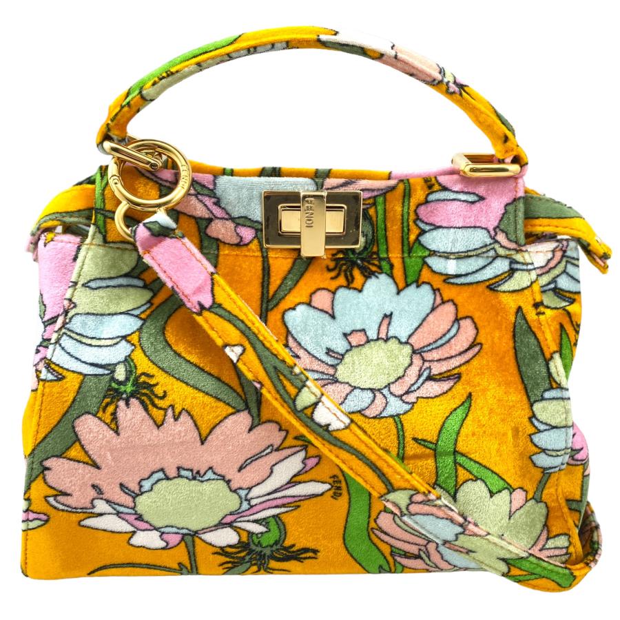 FENDI フェンディ 8BN244 ピーカブー アイコニック ベロア FENDI フェンディ 8BN244 ピーカブー アイコニック ベロア
