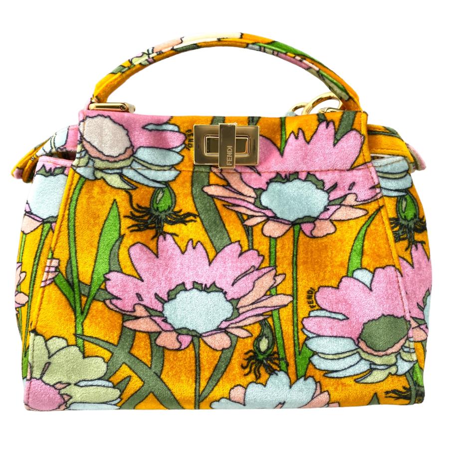 FENDI フェンディ 8BN244 ピーカブー アイコニック ベロア FENDI フェンディ 8BN244 ピーカブー アイコニック ベロア