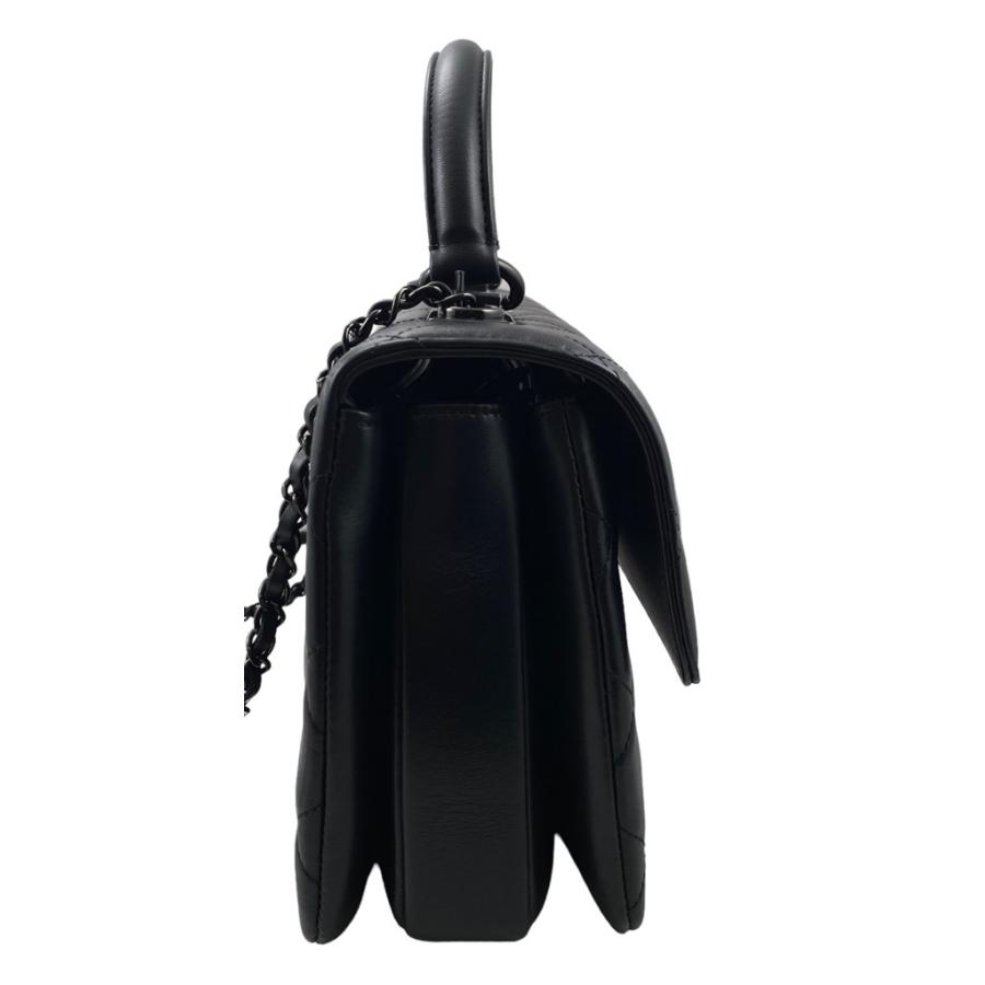 【CHANEL】 フラップ ハンドバッグ ラムスキン RA658 フラップ バッグ、シャイニー ラムスキン、キャメル