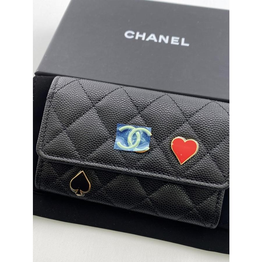 CHANEL シャネル プレコレクション 新作23P限定 カードケース トランプ