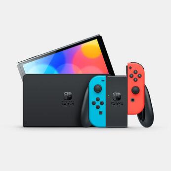 Nintendo Switch 任天堂 有機ELモデル Joy-Con(L)ネオンブルー/(R
