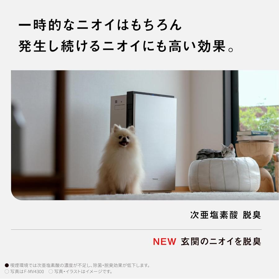 Panasonic パナソニック ジアイーノ ダークグレー F-ML4000B-H ~18畳