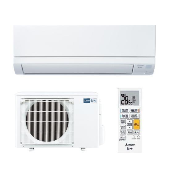 三菱 霧ヶ峰 ルームエアコン MSZ-GV5624S-W 200V ピュアホワイト
